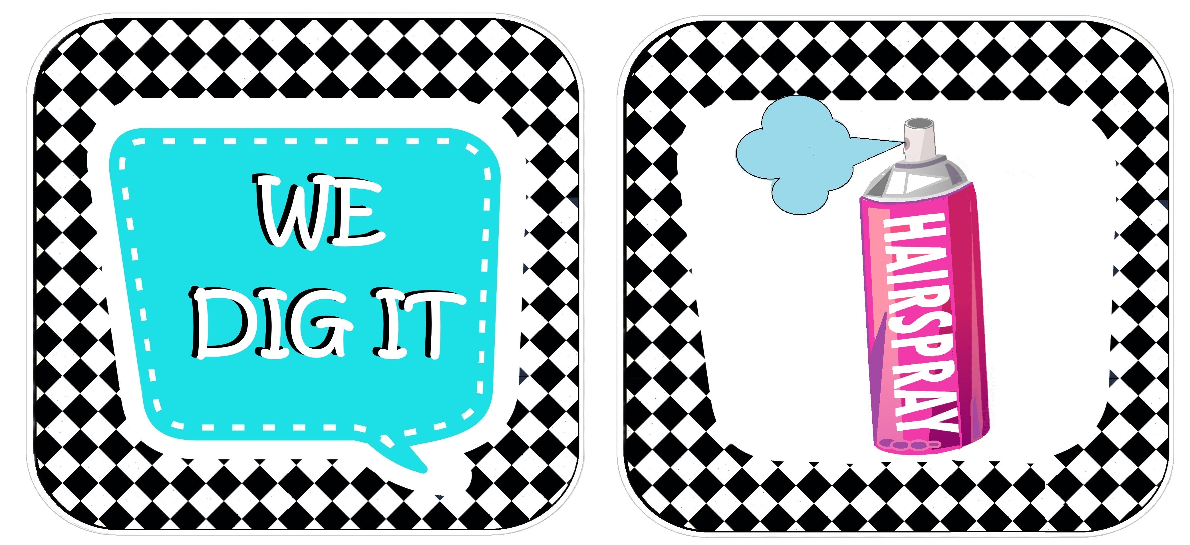 50's Party Prop Set