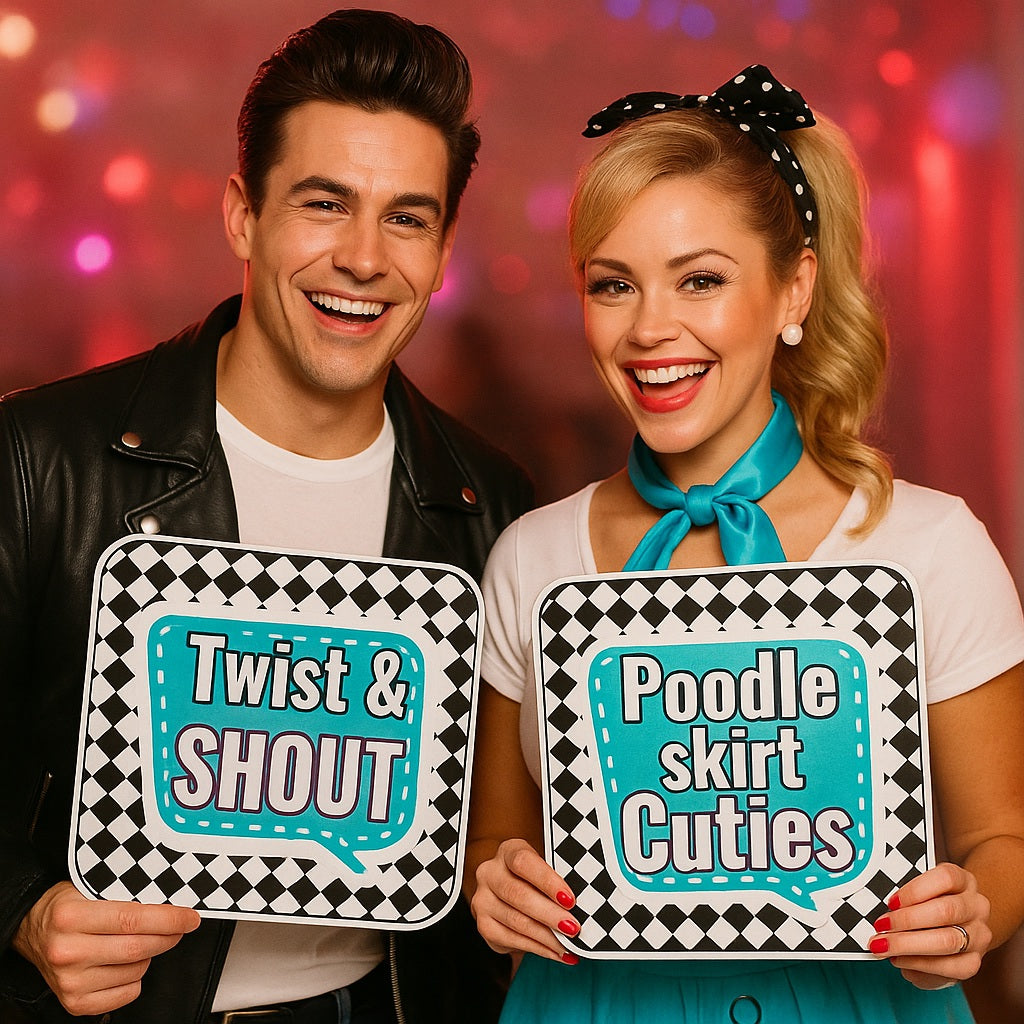 50's Party Prop Set