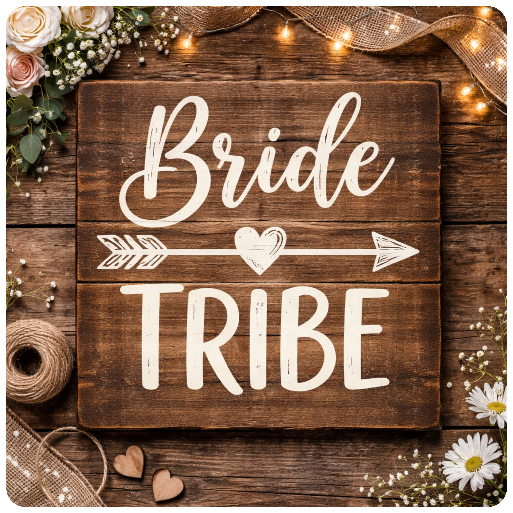 Country Wedding  Prop Set