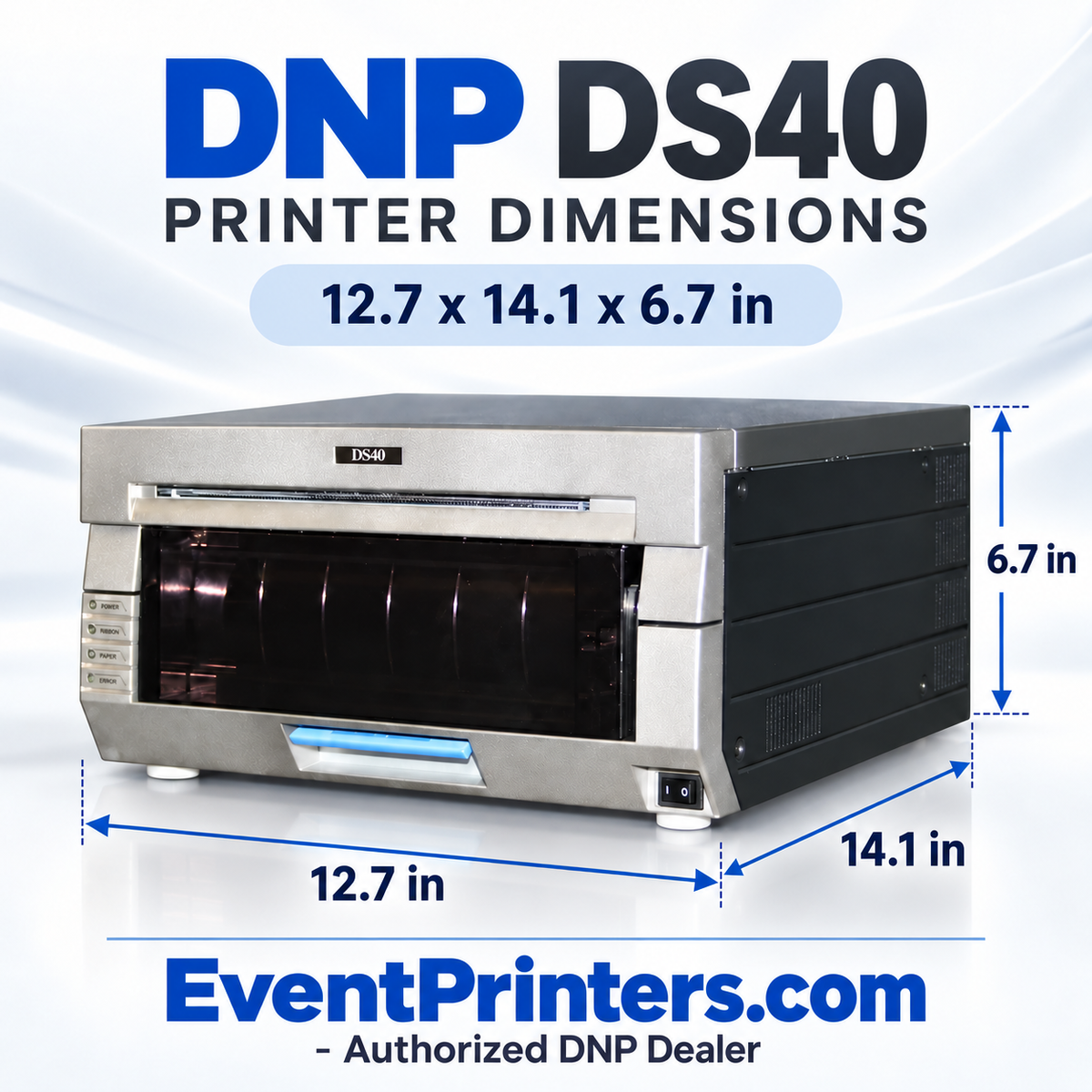DNP DS40 printer dimensions - authorized DNP dealer