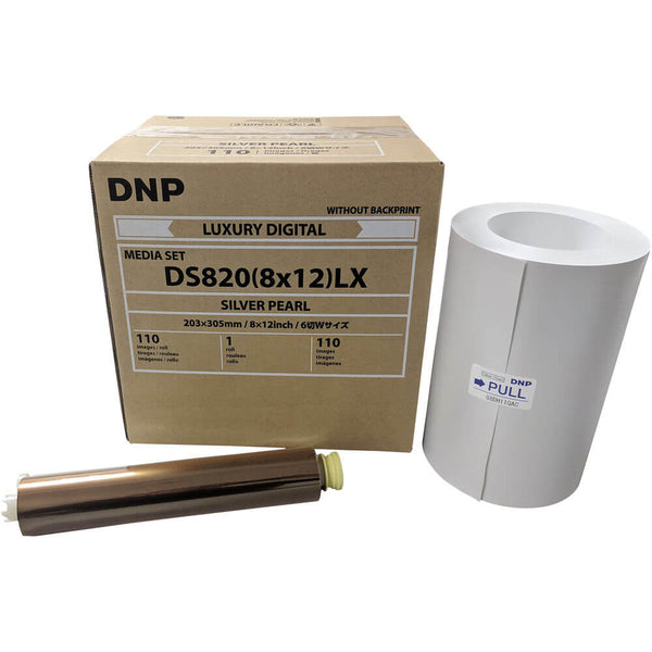 DNP DS820A 8x12 Silver Pearl Media | 110 Prints | Eventprinters.com