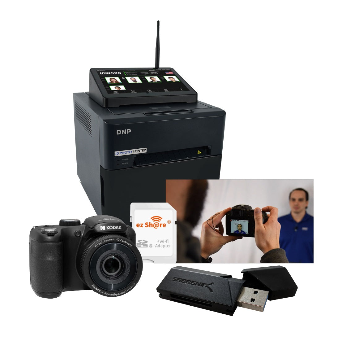 DNP IDW520 Passport Photo System 
