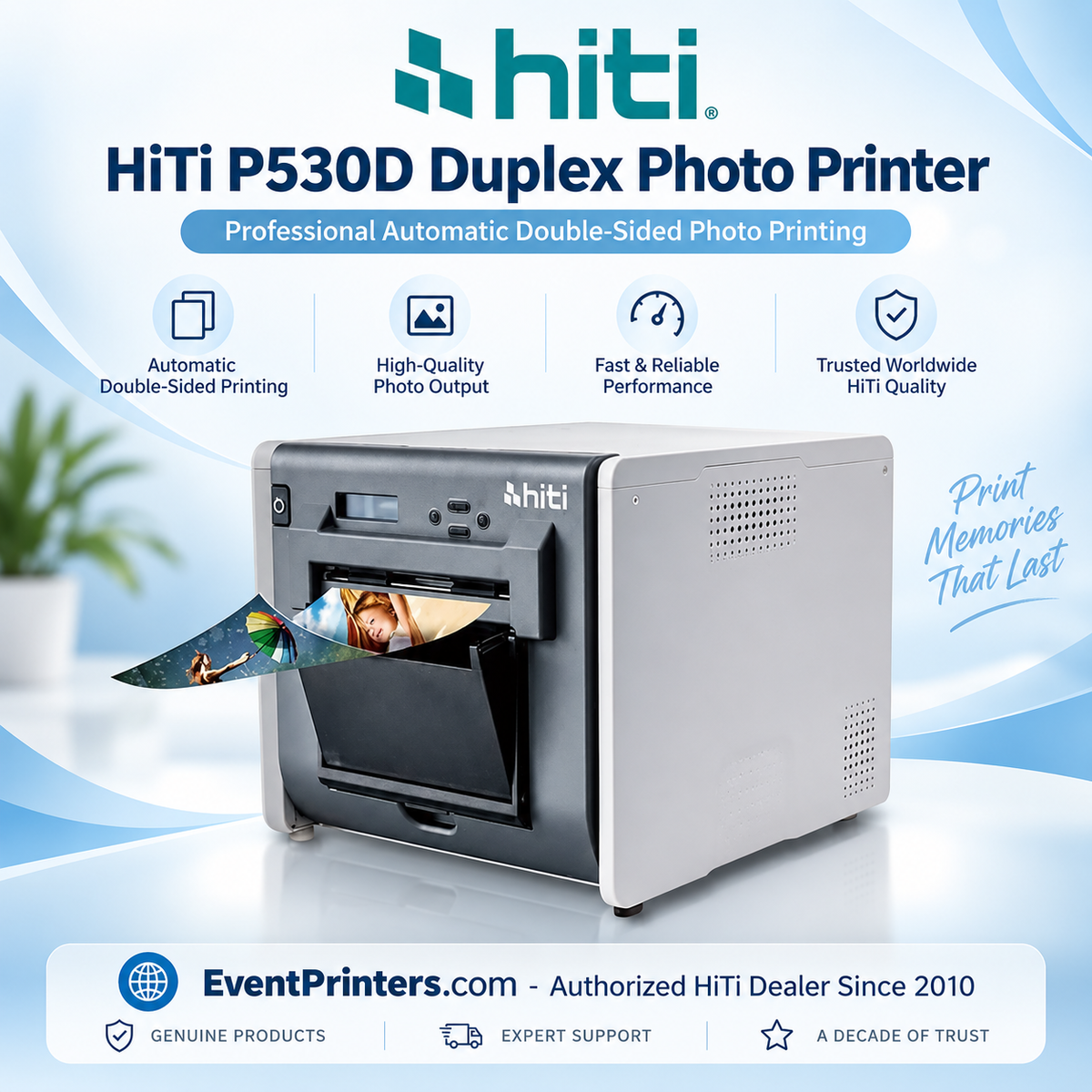 Hiti P530D Printer for Double-sided photos