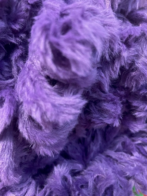 Super Sized Purple Featherless Boa – 72" Full Microfiber Photo Booth Prop