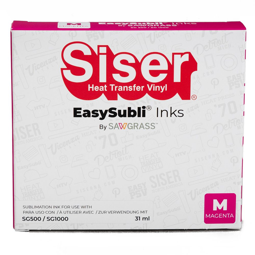 Siser EasySubli Ink cartridge for Sawgrass SG500 & SG1000 - MAGENTA