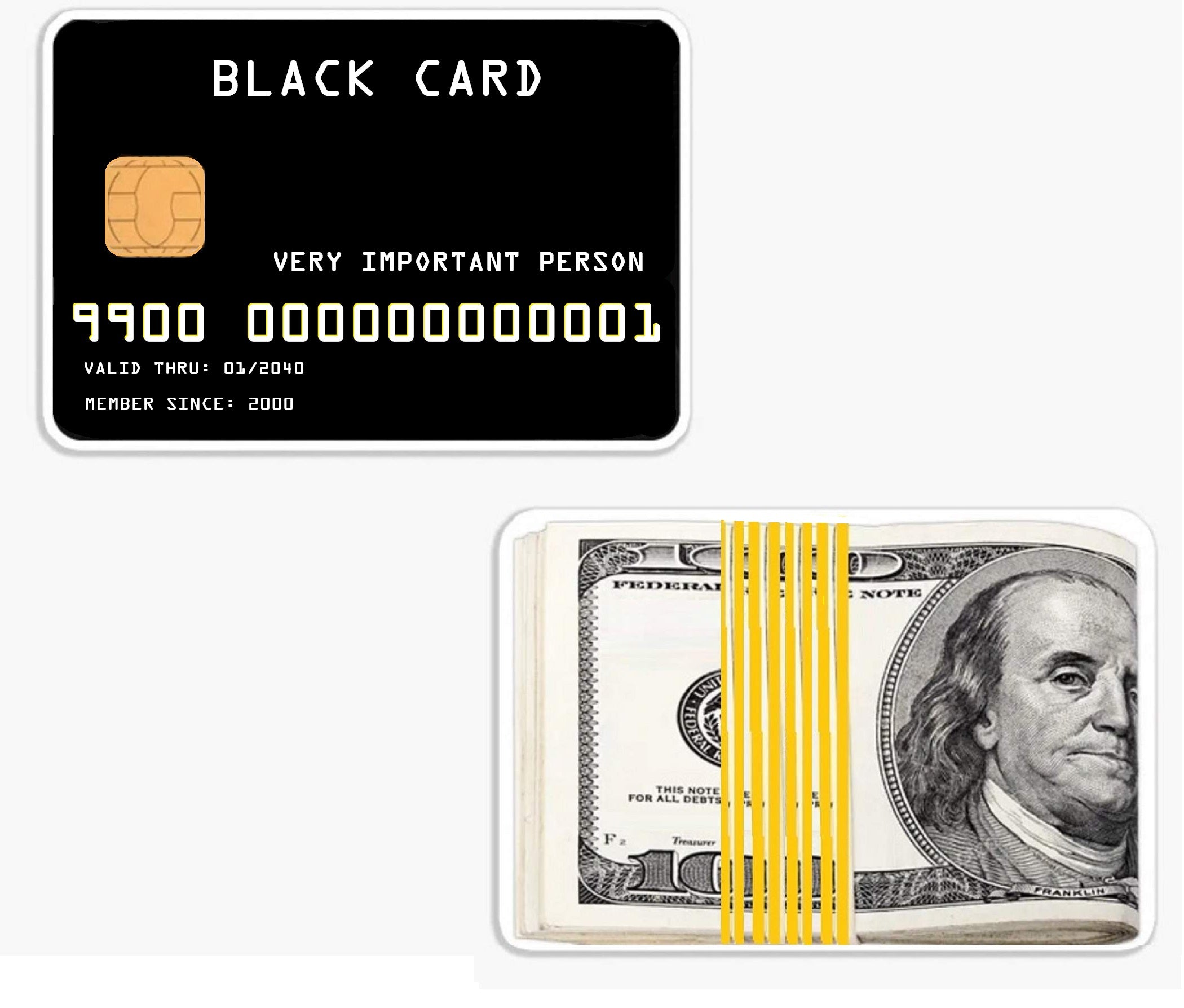 Credit Card Photo Booth Prop