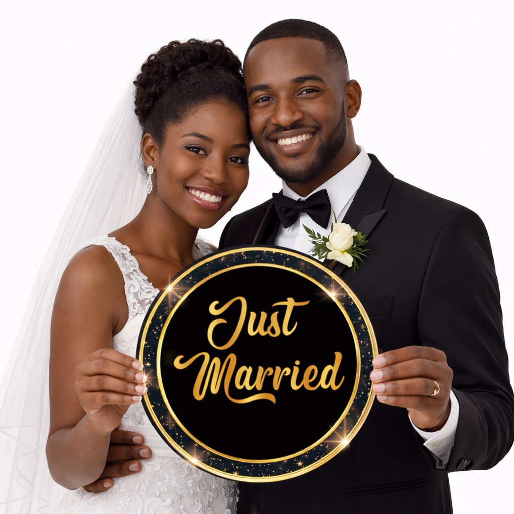 Wedding Elegance- 5 pieces Prop Set