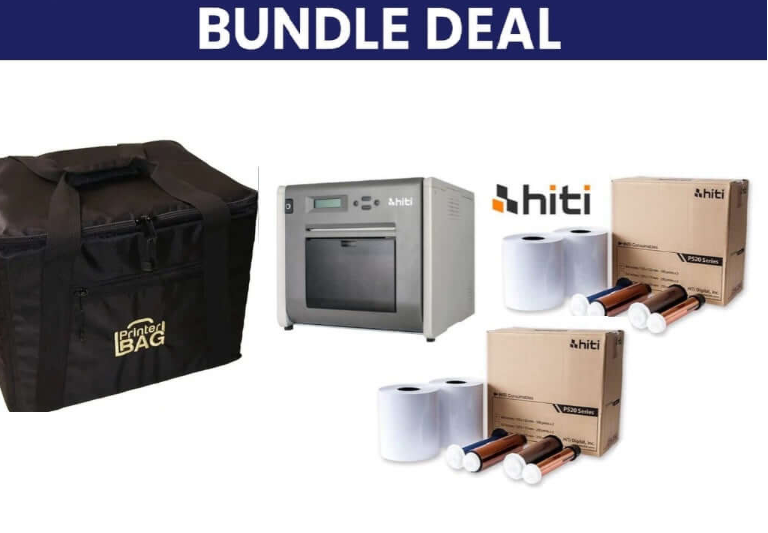 Hiti P525L Printer  with 2 Boxes of 4x6 media