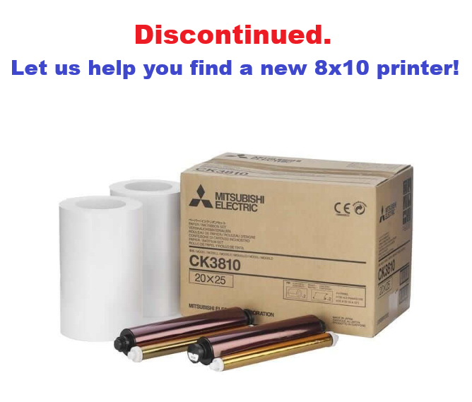 Mitsubishi CK3810 Media 8×10 Paper DISCONTINUED