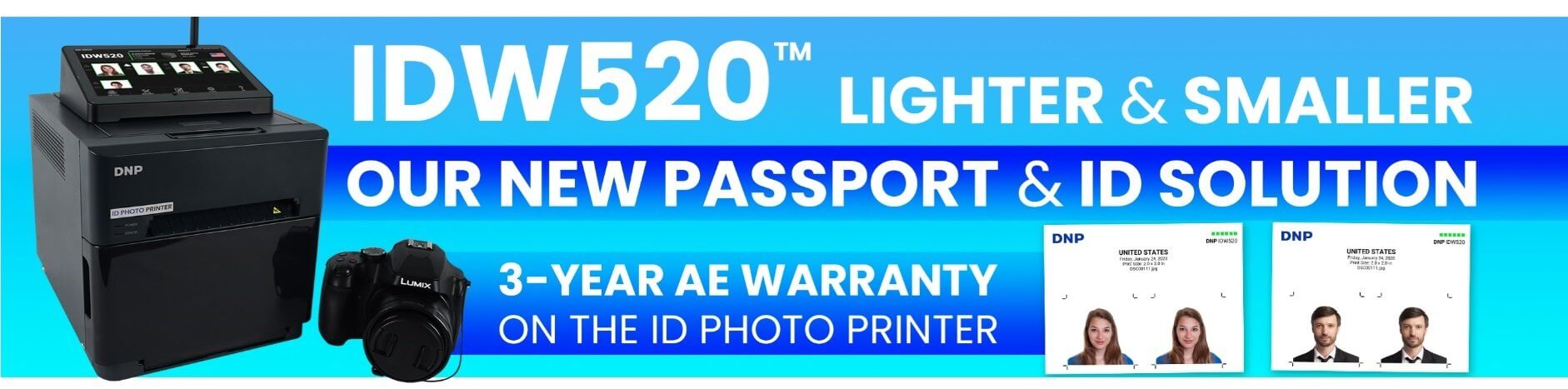 DNP ID520 Passport Photo System 