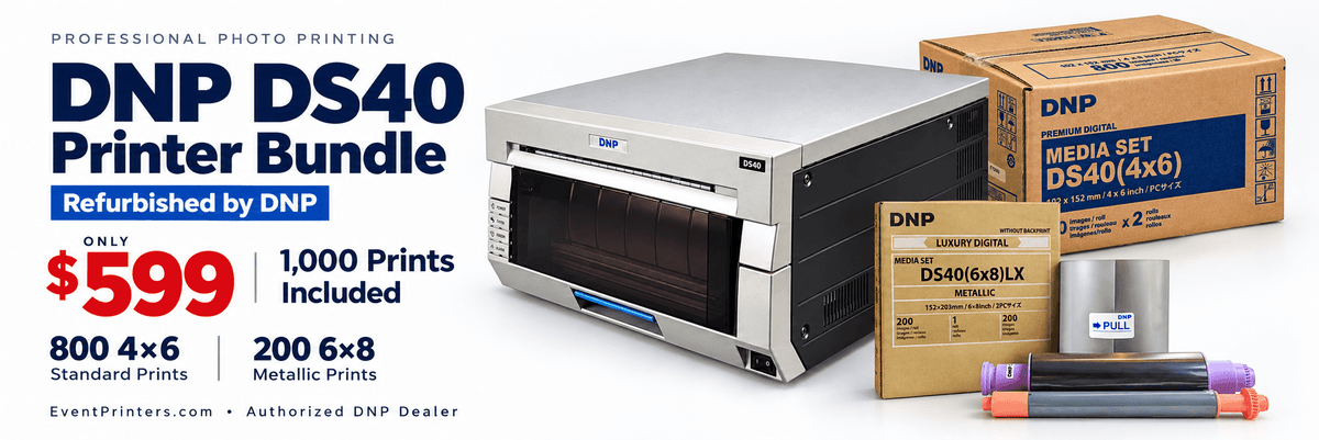 dnp ds40 printer bundle