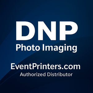 DNP Photo Authorized Distributor USA badge for EventPrinters.com