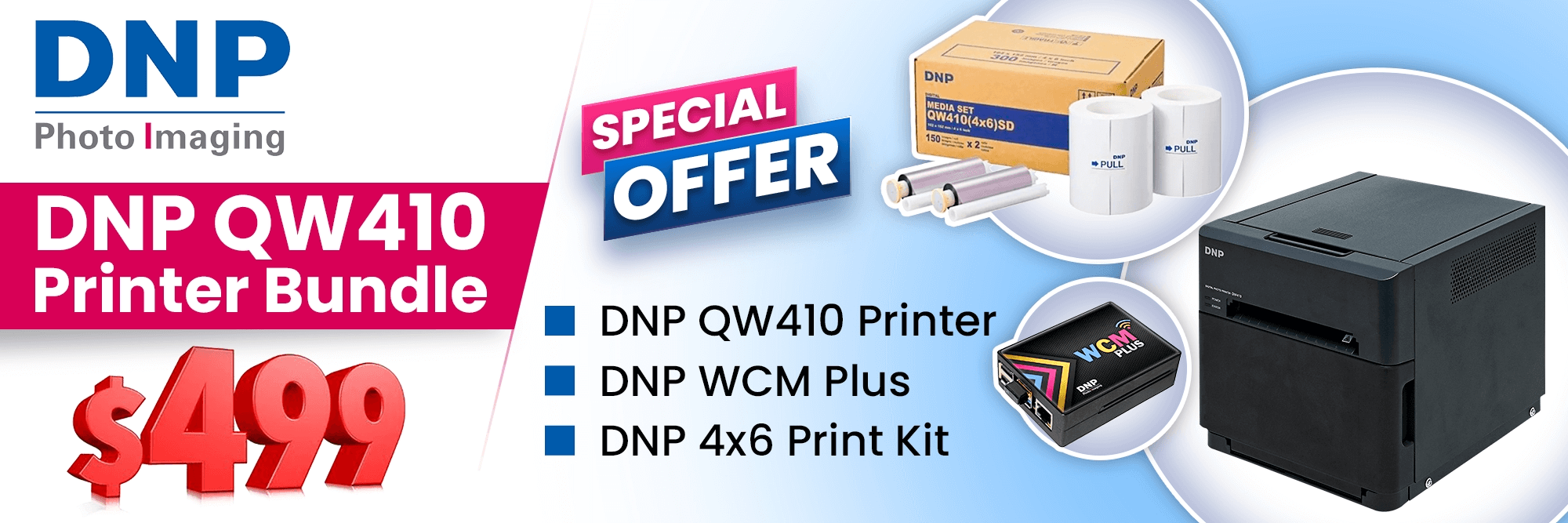 DNP qw410 photo printer