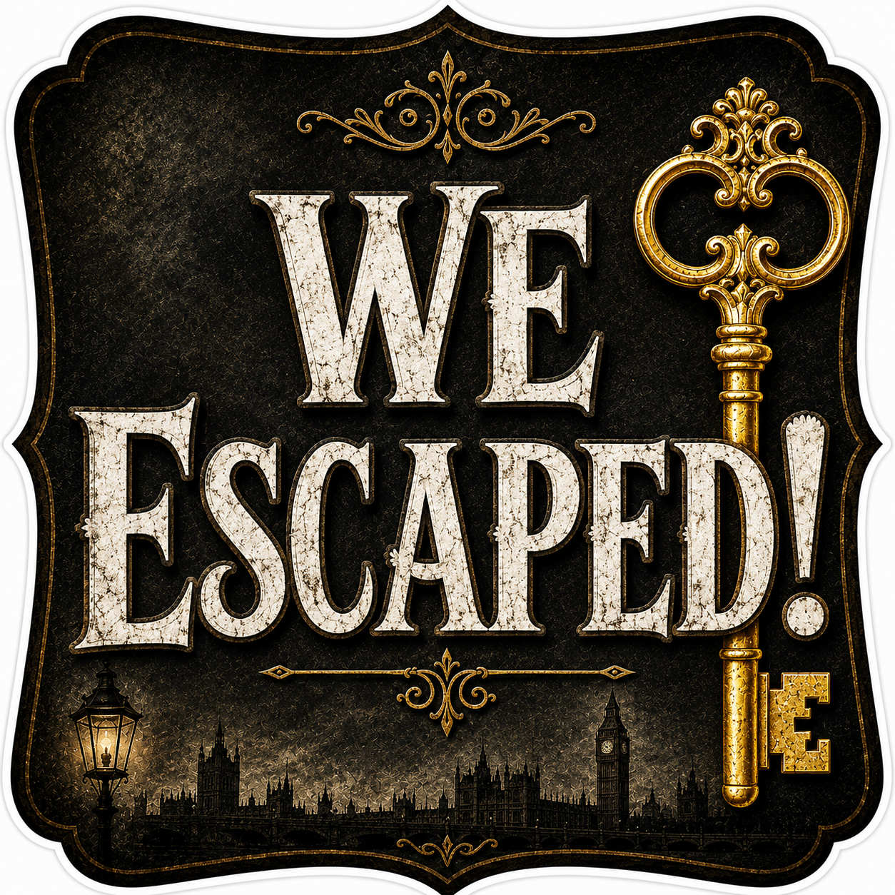 Ultimate Escape Room Set Photo Booth Props