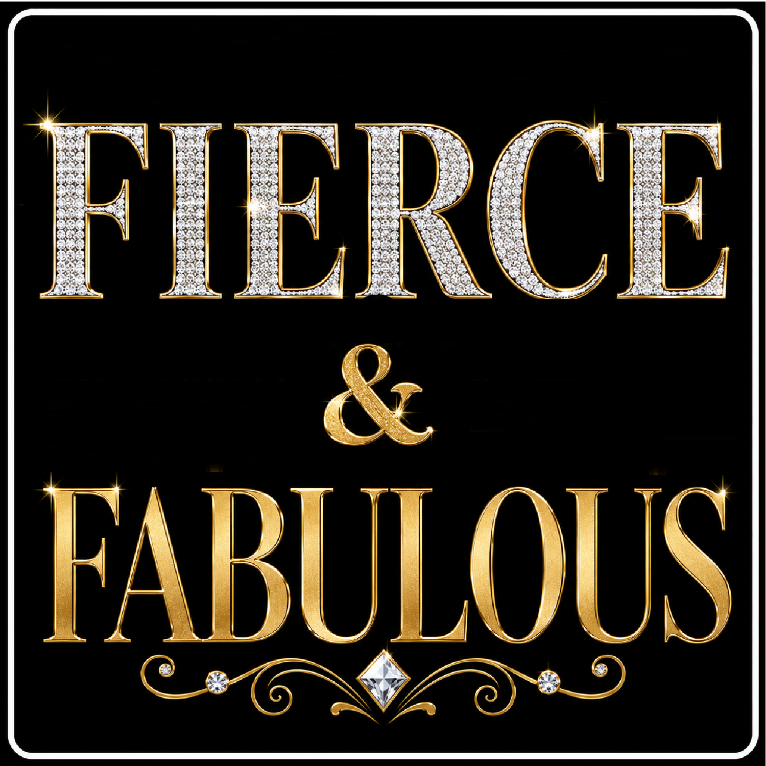Ultimate Glam Set Photo Booth Props- 6 piece set