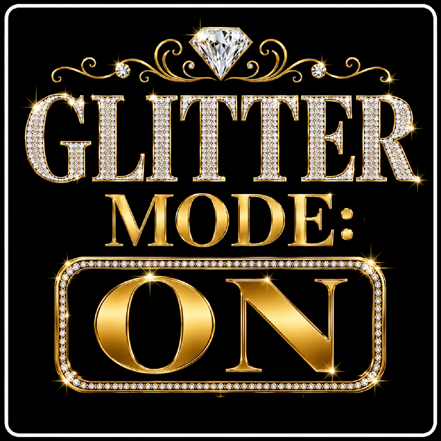 Ultimate Glam Set Photo Booth Props- 6 piece set