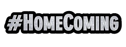 #Homecoming (Silver) PVC Photo Booth Prop