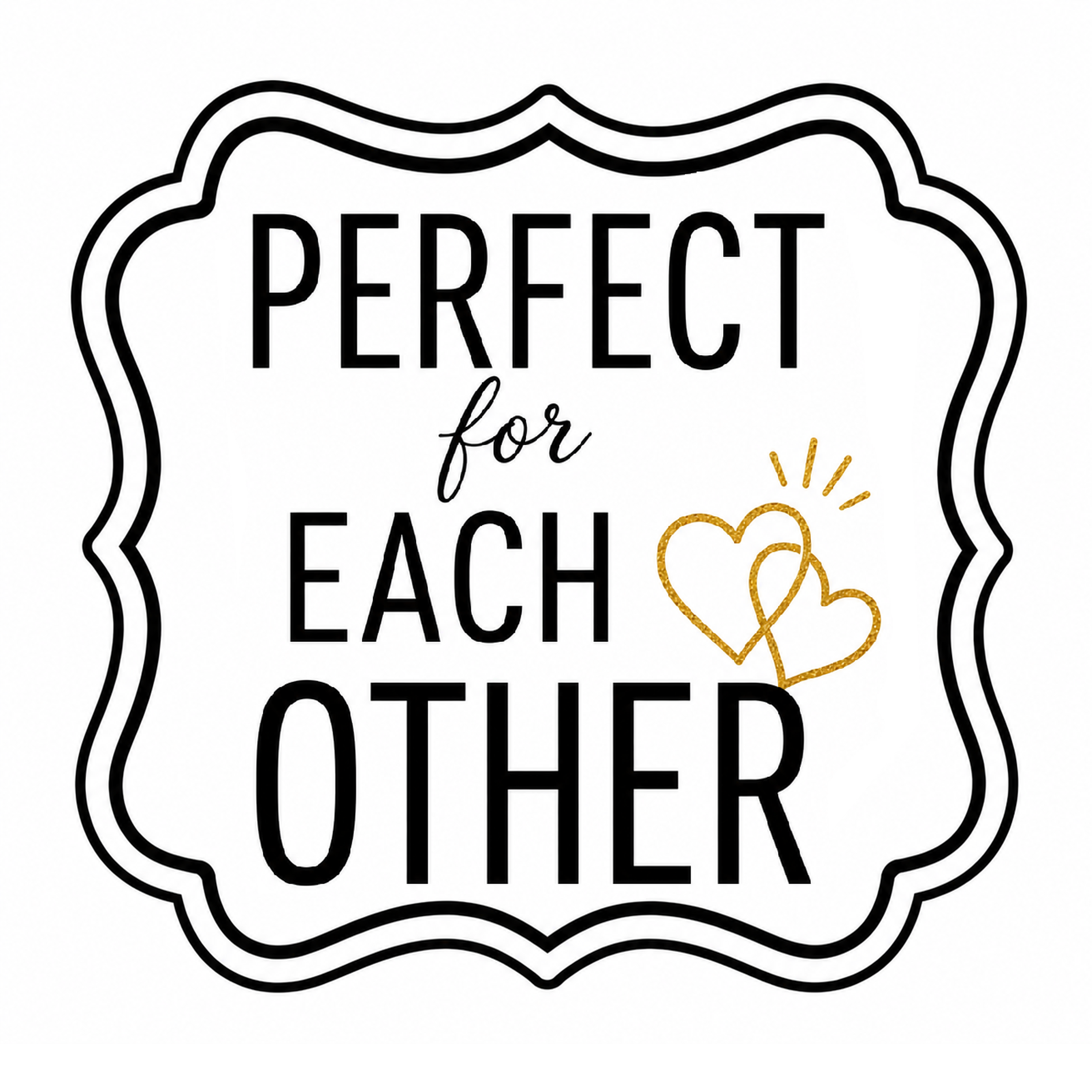 Elegant Engagement Photo Booth Props – 5 Double-Sided Wedding Props
