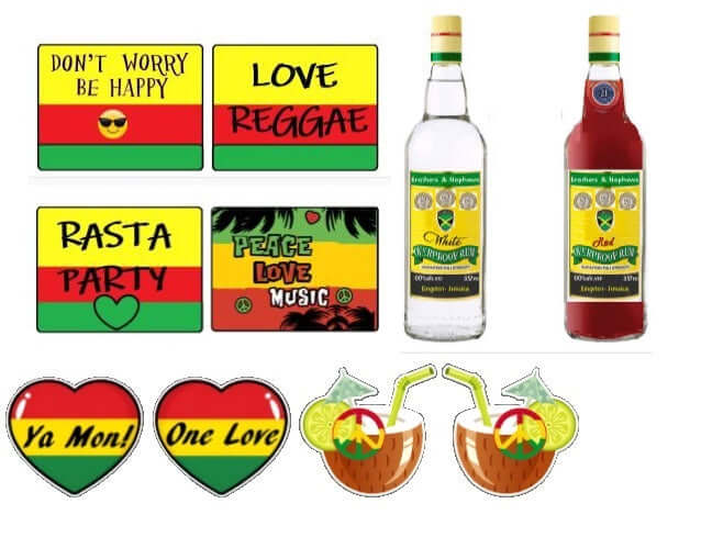 Jamaica One Love  Rasta Party - BIG 5 Piece Collection