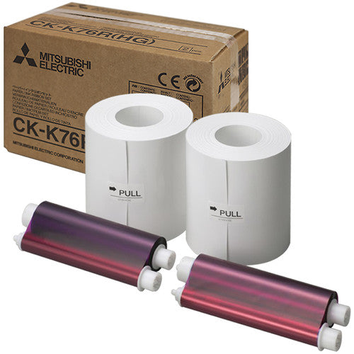 Mitsubishi CK-K76RHG 4x6 Media (CK-K76R HG) – 640 Prints
