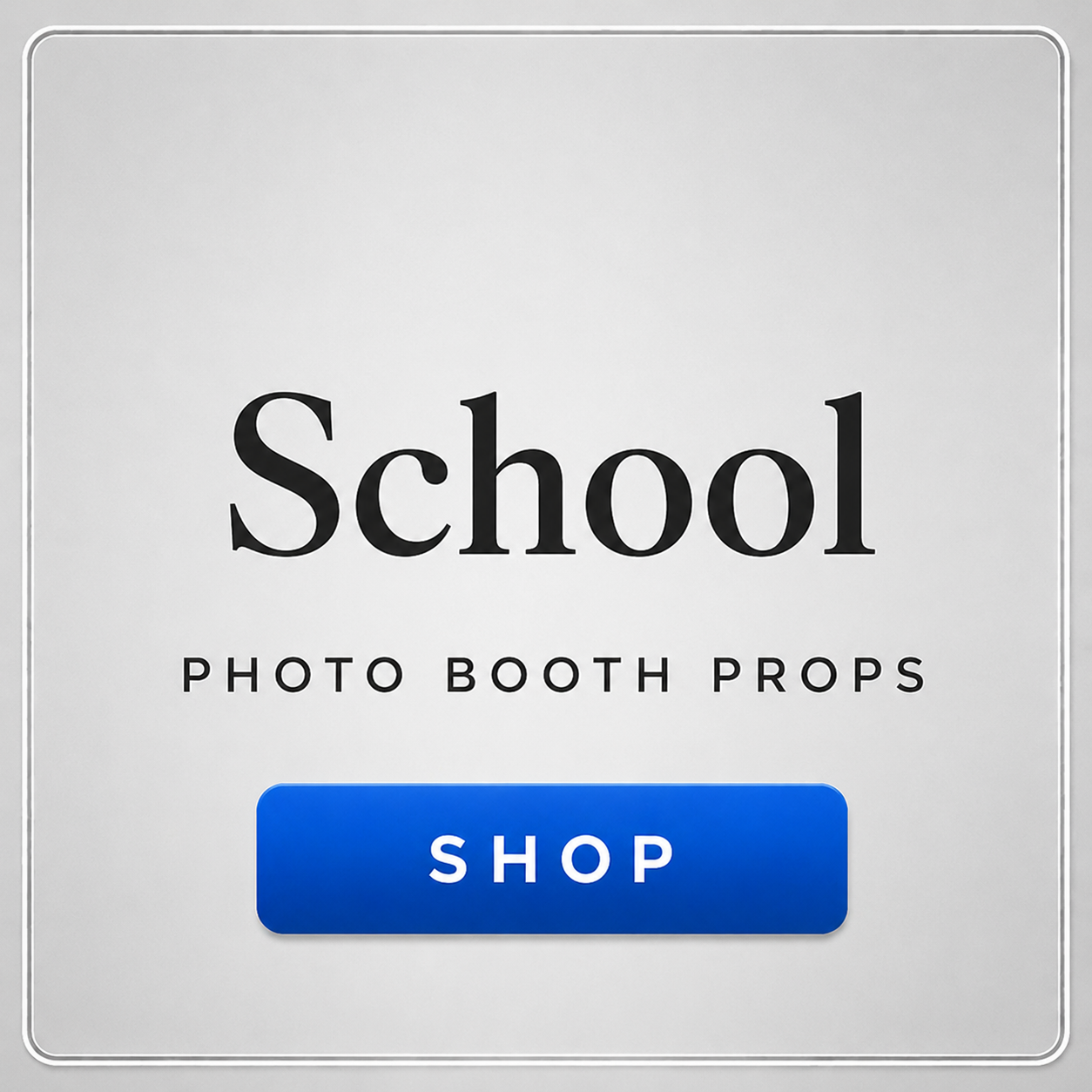 school photo booth props - graduation, proms, homecoming props