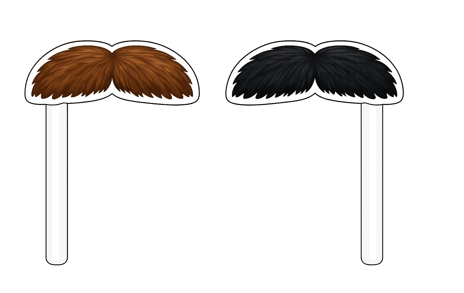 Ultimate Mustache Set Photo Booth Props