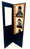 2" x 6" Photo Booth Strip Folder-Black w-window- 100 - Eventprinters.com