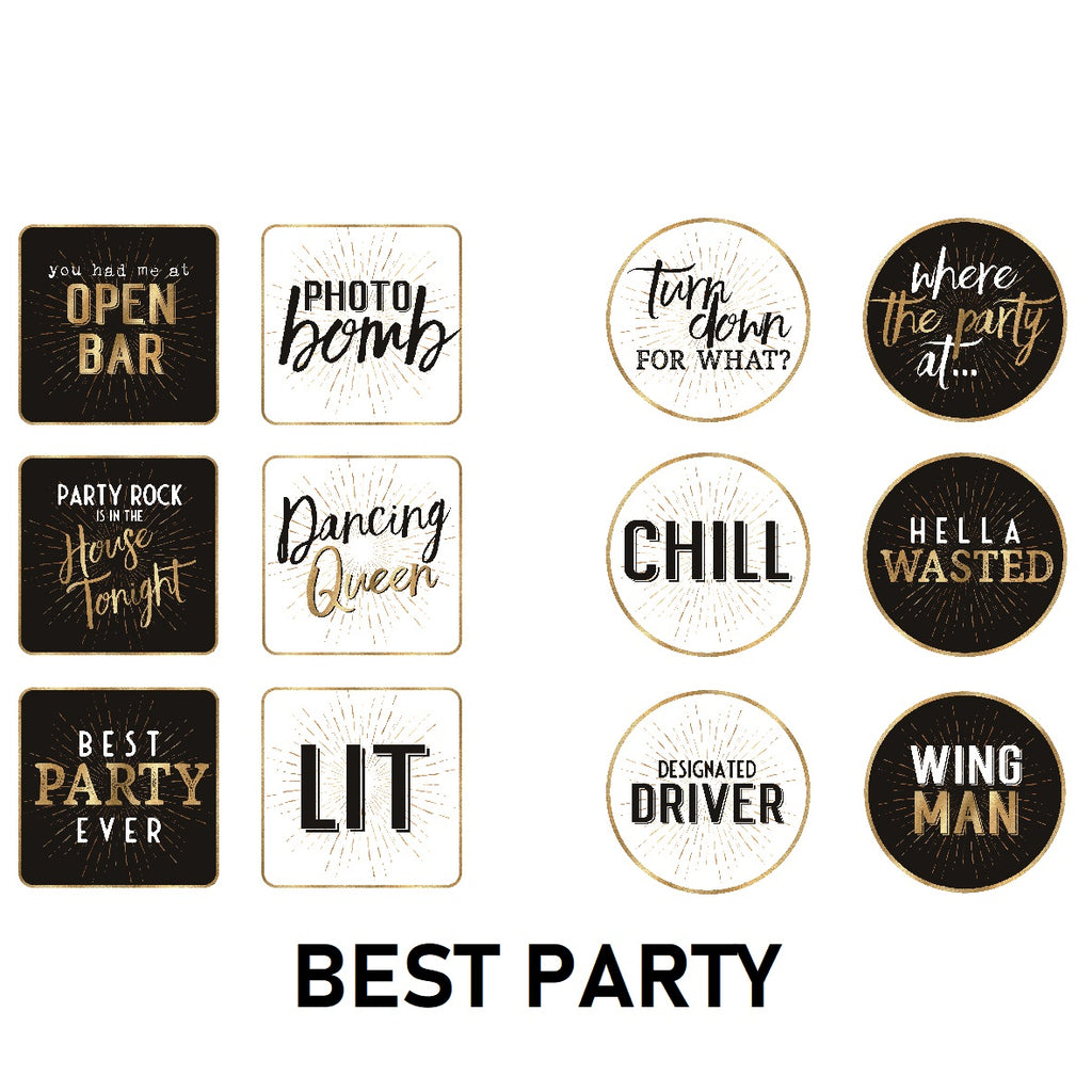 "Best Party Ever"  Prop Set