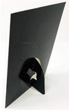 A Cardboard Photo Easel 4"x6" Glossy Black - Box of 100 - Eventprinters.com
