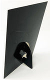 A Cardboard Photo Easel 4"x6" Glossy Black - Box of 400 - Eventprinters.com