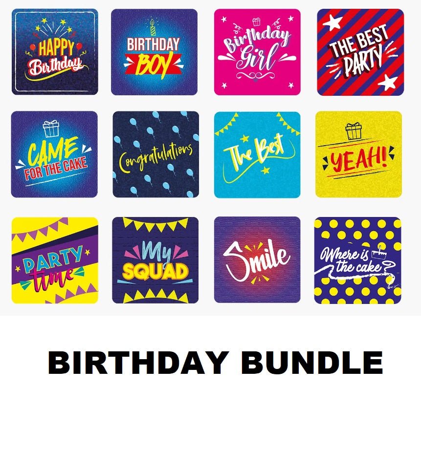 "Birthday Bundle"- 6 pieces - Eventprinters.com