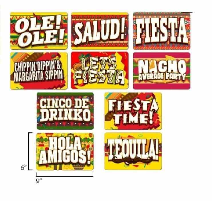 "Cinco de Mayo- #1" Collection - Eventprinters.com