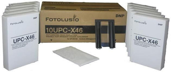 DNP 10UPCX46 4×6 Passport Media Printing Pack – 250 Prints