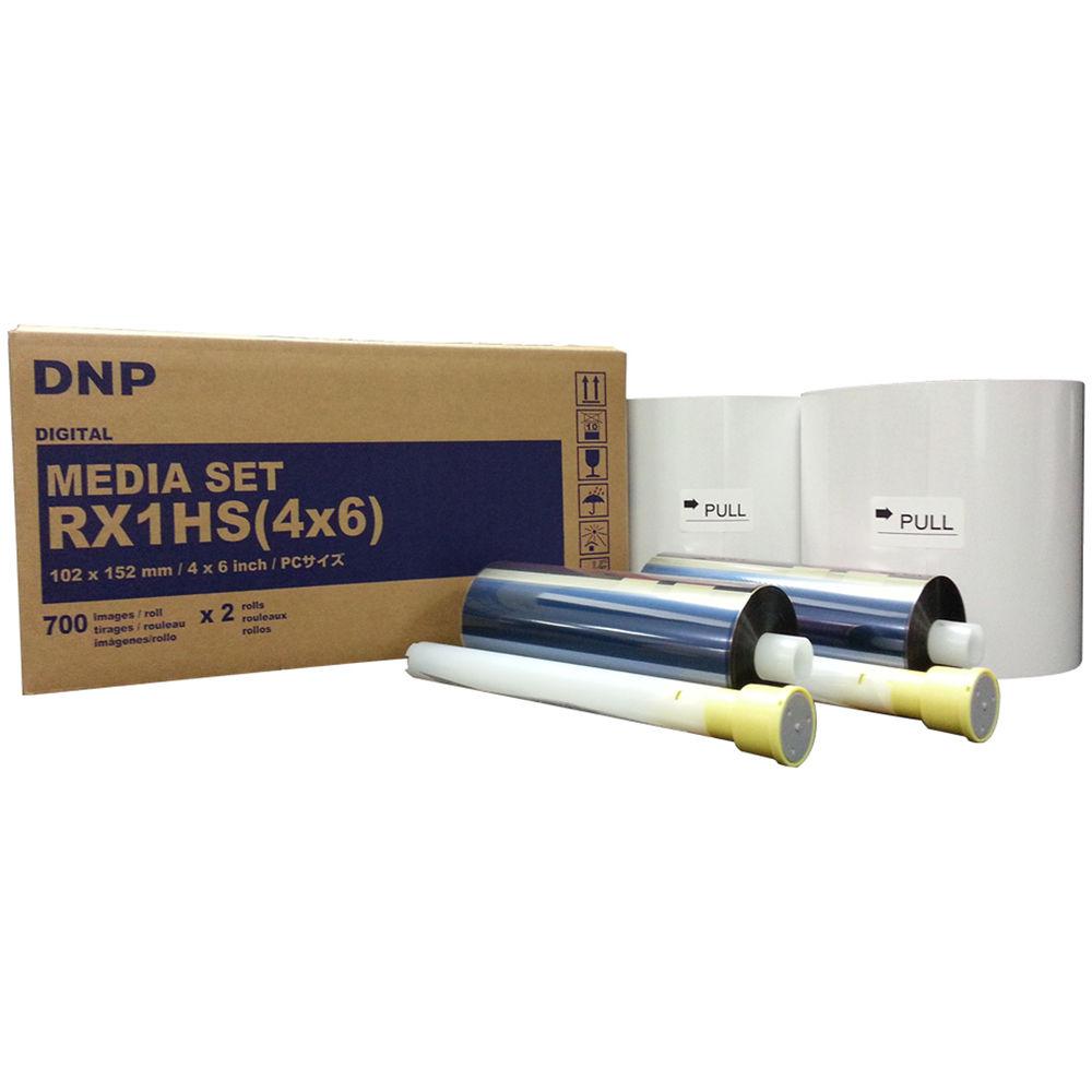 DNP DS-RX1HS 4x6" Media (1400 prints) Paper & Ribbon print kit. - Eventprinters.com