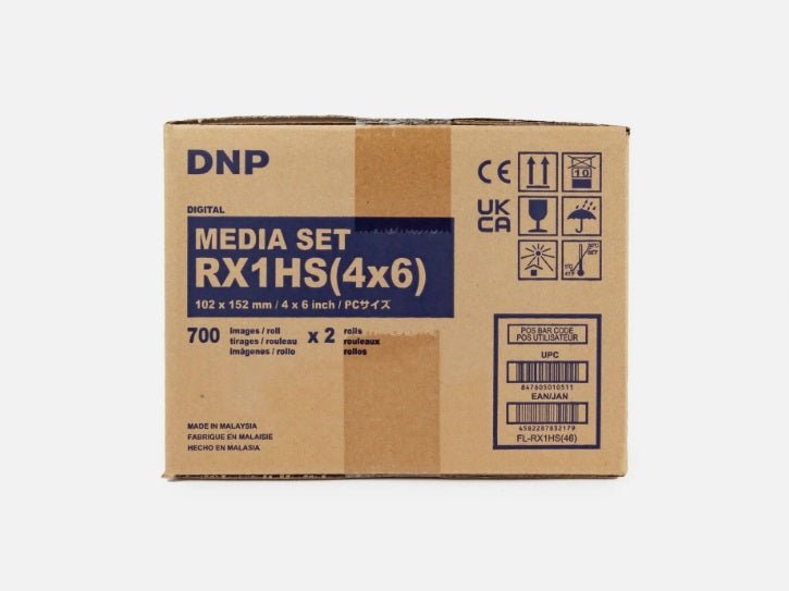 DNP DS-RX1HS 4x6 Media Paper & Ribbon Print Kit. - Eventprinters.com