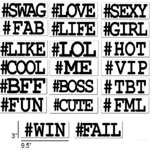 "HASHTAG" Collection - 10 pieces - Eventprinters.com