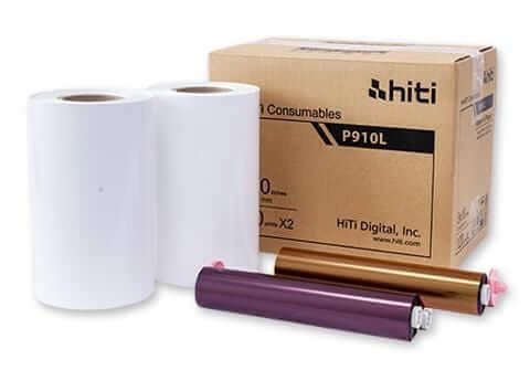 Hit P910L 8x12 Media - Paper & Ribbon Print Kit
