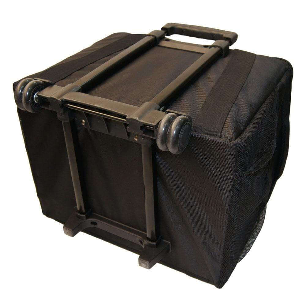 PrinterBag PB2 with retractable handle and wheels. Rolling printer carrying case. - Eventprinters.com