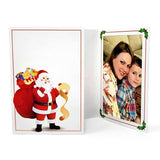 "Santa Claus with List" 4x6 Photo Folder. Pack of 100. - Eventprinters.com