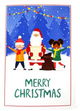 Santa with Kids 4x6" Photo Folder - Pack of 100 - Eventprinters.com