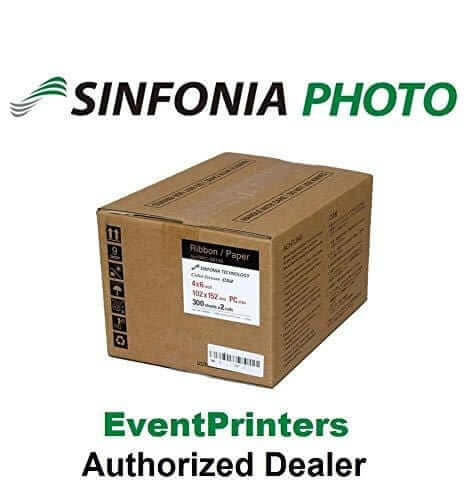 Sinfonia CS2 4x6" media kit - Eventprinters.com