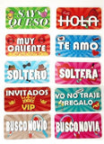 "SPANISH SAY QUESO Collection" - Photo Booth Sign Props in Spanish - Set of 5 - Double sided - Eventprinters.com