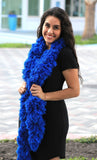 Super Sized BLUE Featherless Boa - Eventprinters.com
