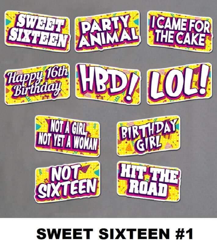 Sweet Sixteen #1 - Eventprinters.com