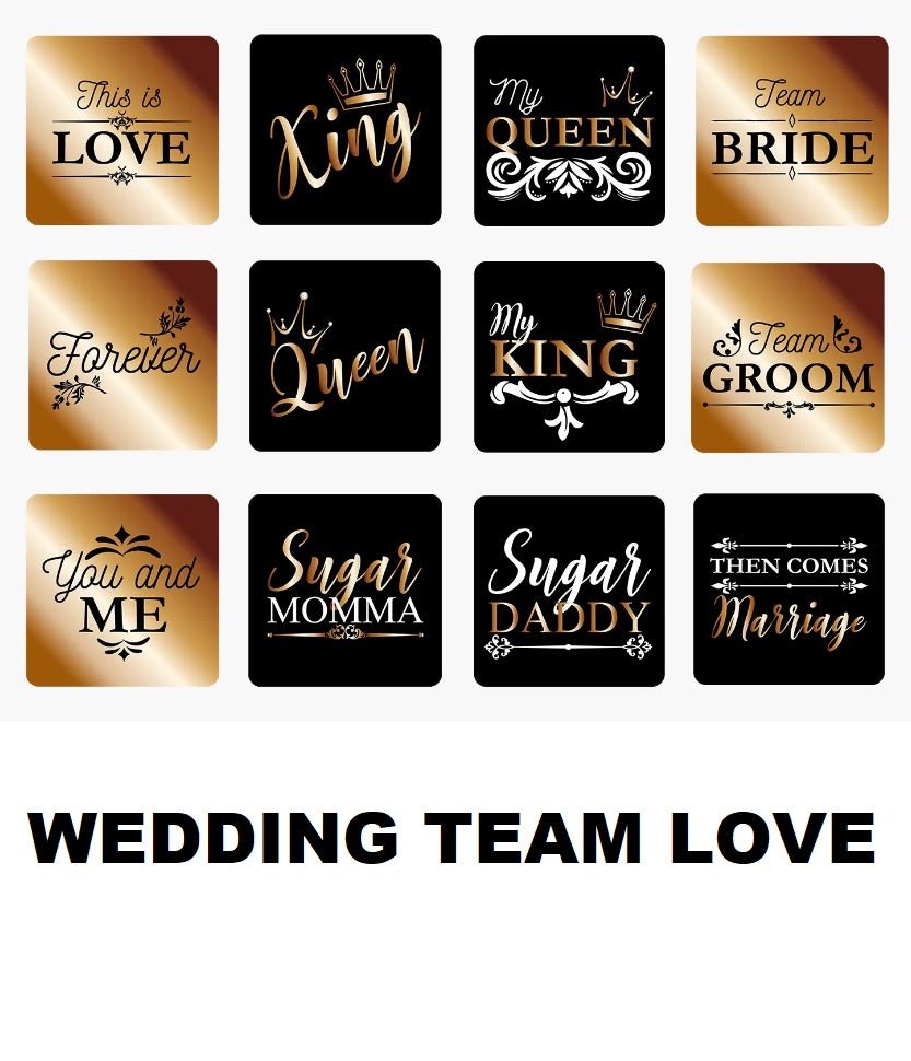 "Wedding-Team LOVE" - Eventprinters.com